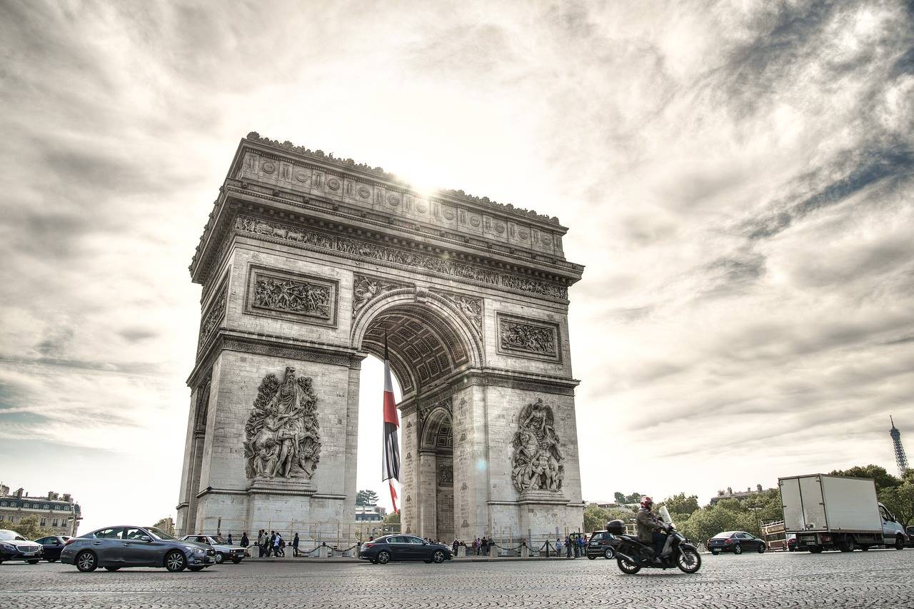 Magnete Frigorifero 3D Arco Di Trionfo Parigi – Souvenir Da Viaggio Originale
